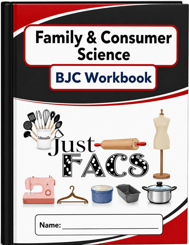 BJC Family and Consumer Science Workbook 2010-2025