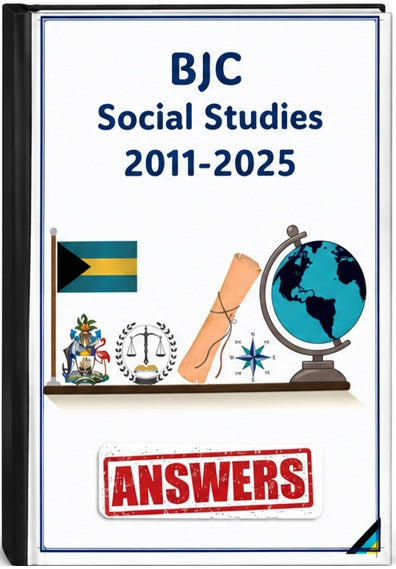 BJC Social Studies Answer Keys 2011 TO 2025 (DOWNLOADABLE)