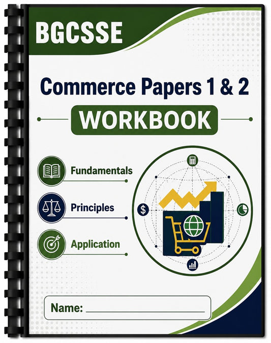 BGCSE Commerce Workbook 2014-2025