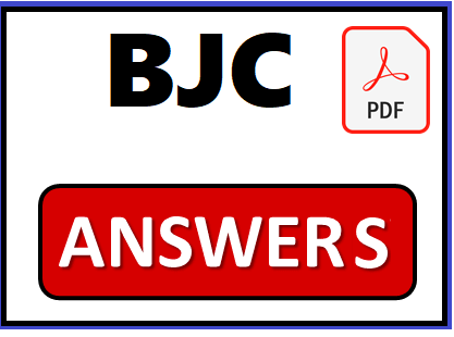 BJC PDF Answer Keys