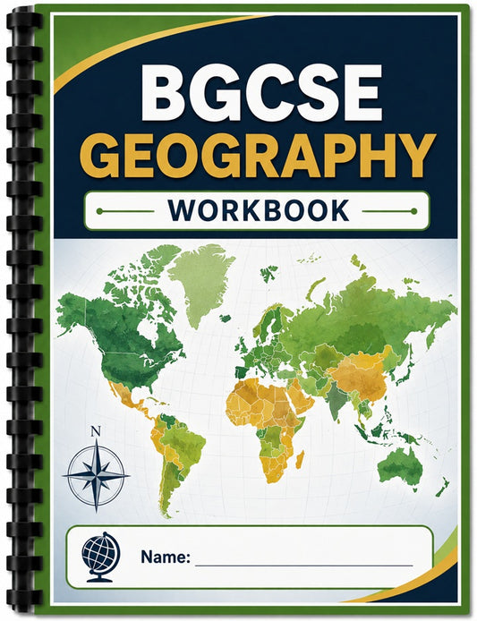 BGCSE Geography Workbook 2010 to 2025
