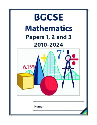 BGCSE Mathematics Workbook (Papers 1,2 &3)