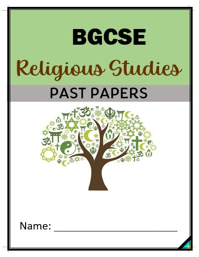 BGCSE Religious Studies 2010 to 2024