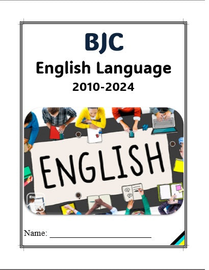 BJC English Language 2010-2024