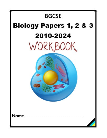 BGCSE Biology Workbook Papers 1, 2 and 3