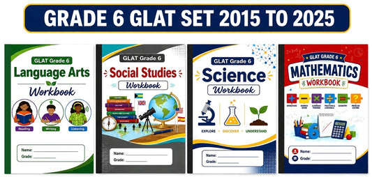 GLAT Grade 6 Workbook Set 2015-2025