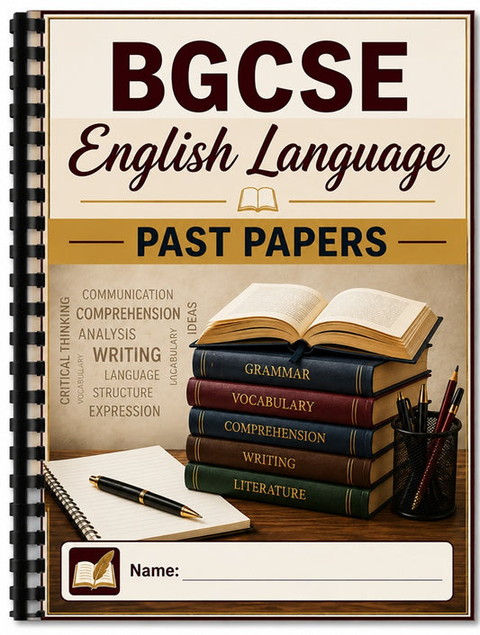 BGCSE English Language 2010 to 2025