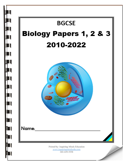 BGCSE Biology Workbook Papers 1,2 and 3