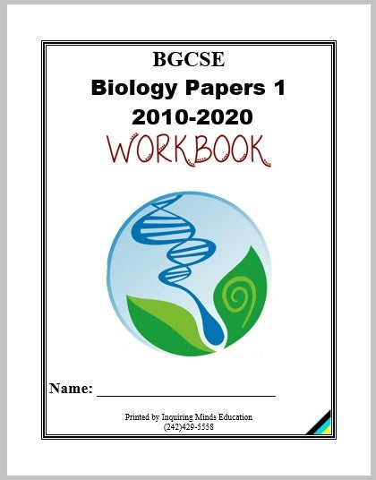 BGCSE Biology Multiple Choice Workbook (2010-2022)