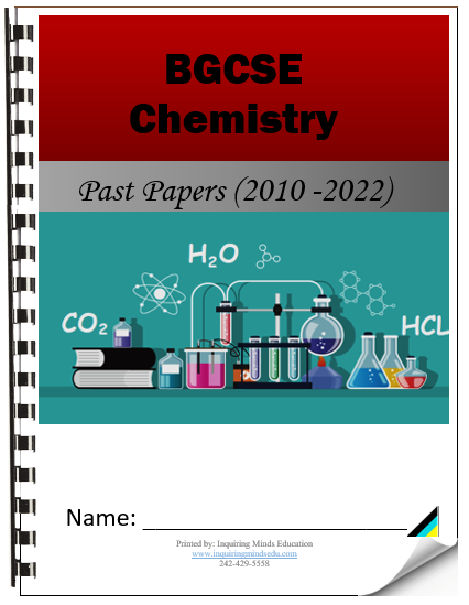 BGCSE Chemistry Workbook 2010 to 2022