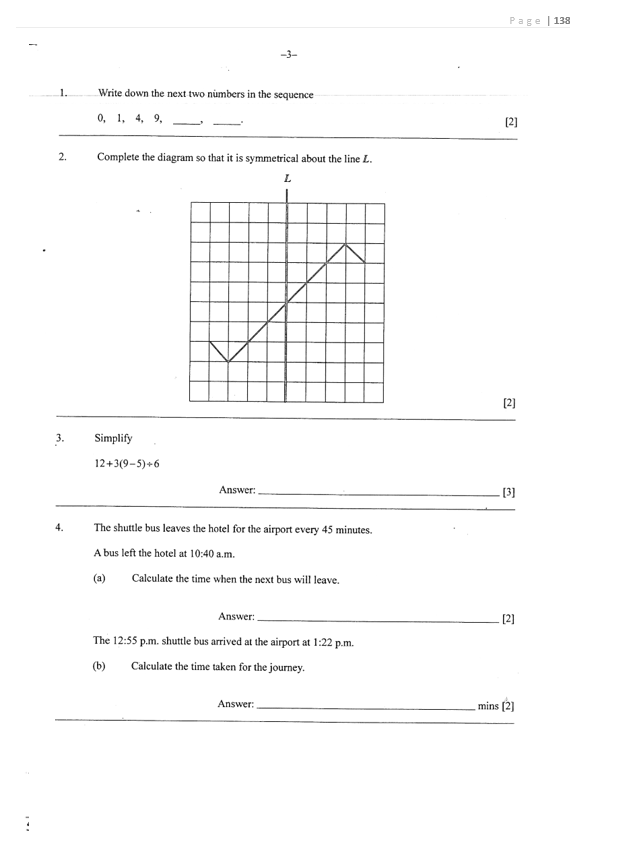 BGCSE Mathematics Workbook (Papers 1,2 &3)