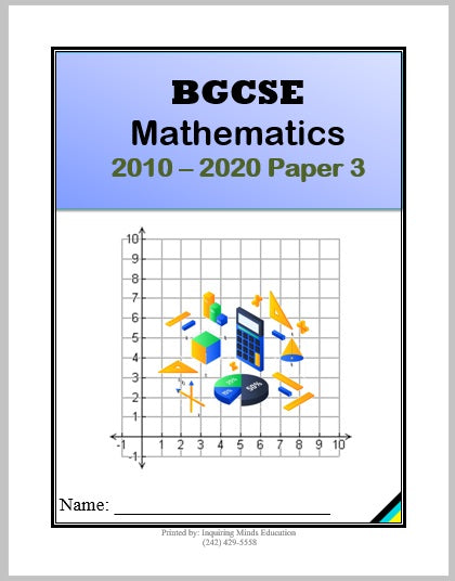 BGCSE Math Papers 3 (2010-2022)