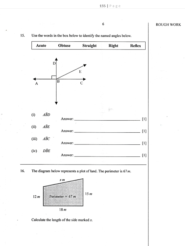 BJC Mathematics Workbook