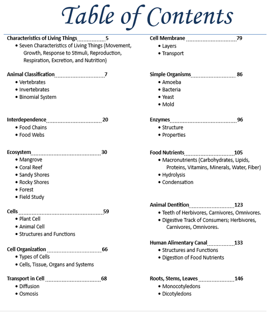 Exploring Life Workbook 1 (BIOLOGY)