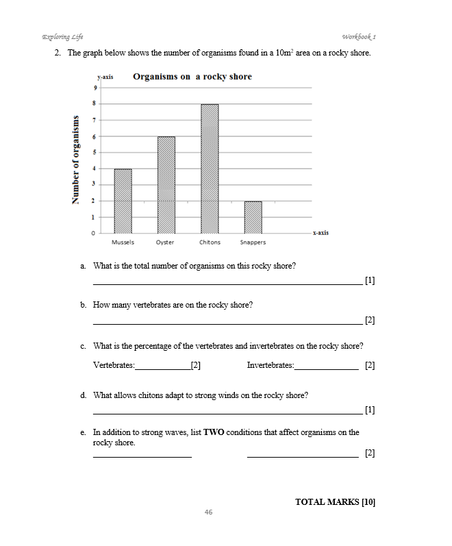 Exploring Life Workbook 1 (BIOLOGY)