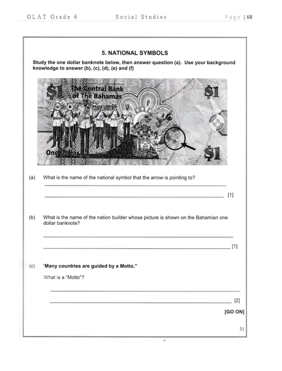 GLAT Grade 6 Workbook Set Inquiring Minds Education