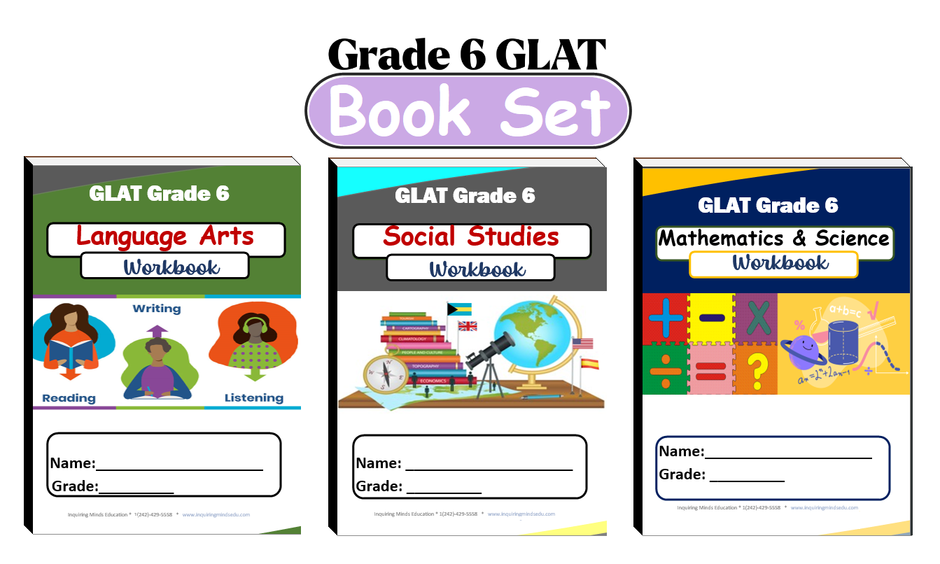 GLAT Grade 6 Workbook Set