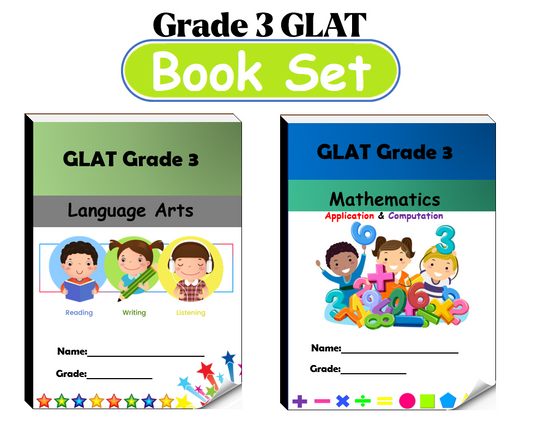 GLAT Grade 3 Workbook Set