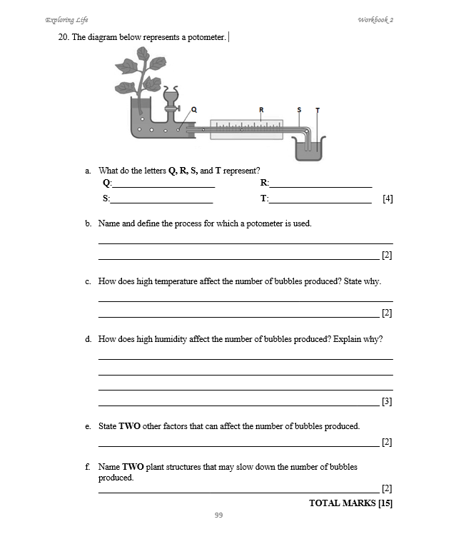 Exploring Life Workbook 2 (BIOLOGY)