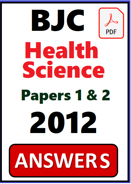 BJC Health Science ANSWERS 2012