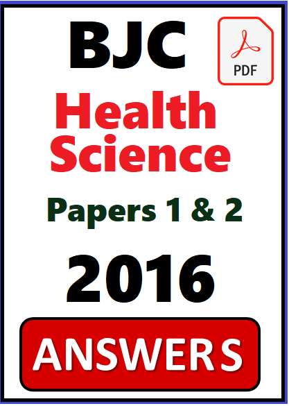 BJC Health Science ANSWERS 2016