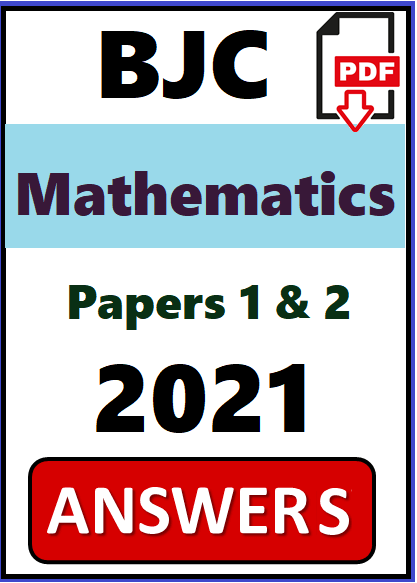 Oracle Bj's Math Guide BJC Math PDF Answers 2021 – Inquiring Minds Education