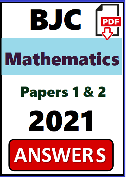 BJC Math PDF Answers 2021