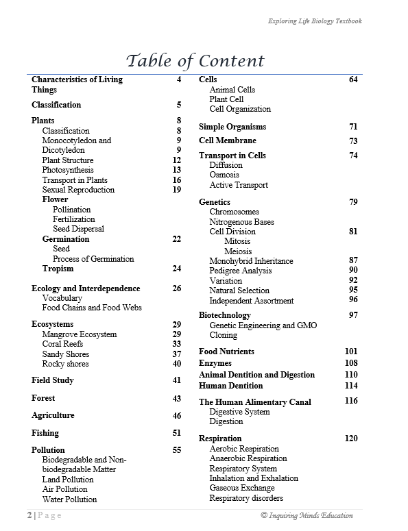 Exploring Life Textbook (BIOLOGY)